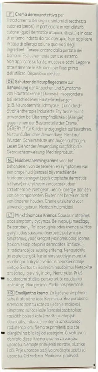 Dexeryl Verzachtende Crème 250g