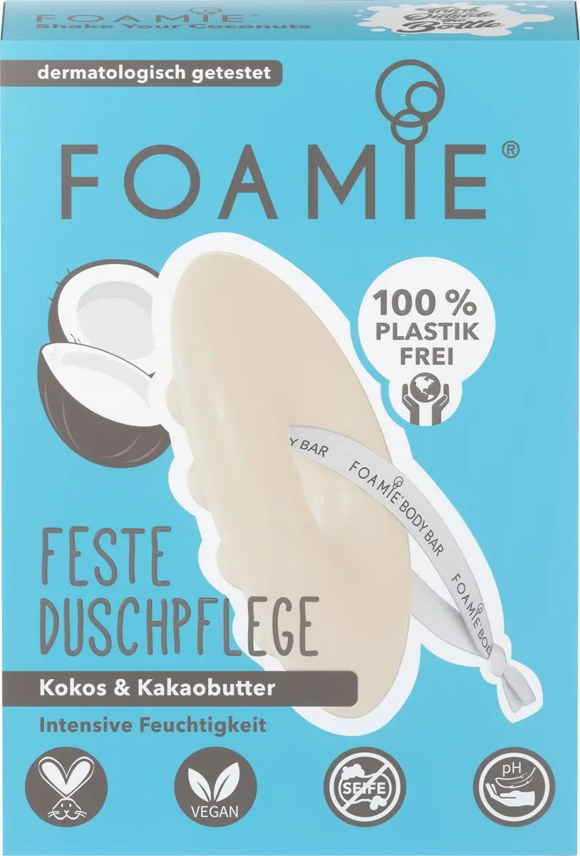 Foamie Body Bar Kokosnoot & Cacaoboter 80g