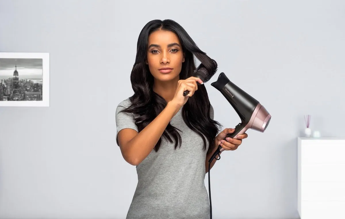 Remington D5706 Curl & Straight Confidence Föhn - 2200W - Roze - afbeelding 6 van 6