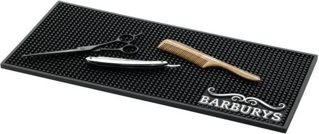 Barburys Pick-Up Anti-Slip Mat 44,7x20cm - Zwart