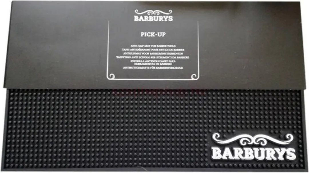 Barburys Pick-Up Anti-Slip Mat 44,7x20cm - Zwart