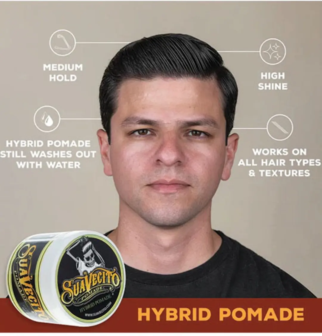 Suavecito Hybrid Pomade 113g - Oliegebaseerd