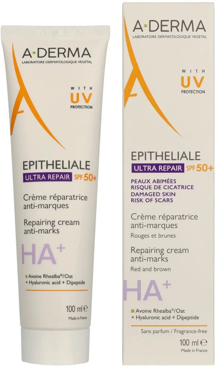 A-Derma Epitheliale Ultra Repair Anti-Marks Repair Cream SPF50+ 100ml