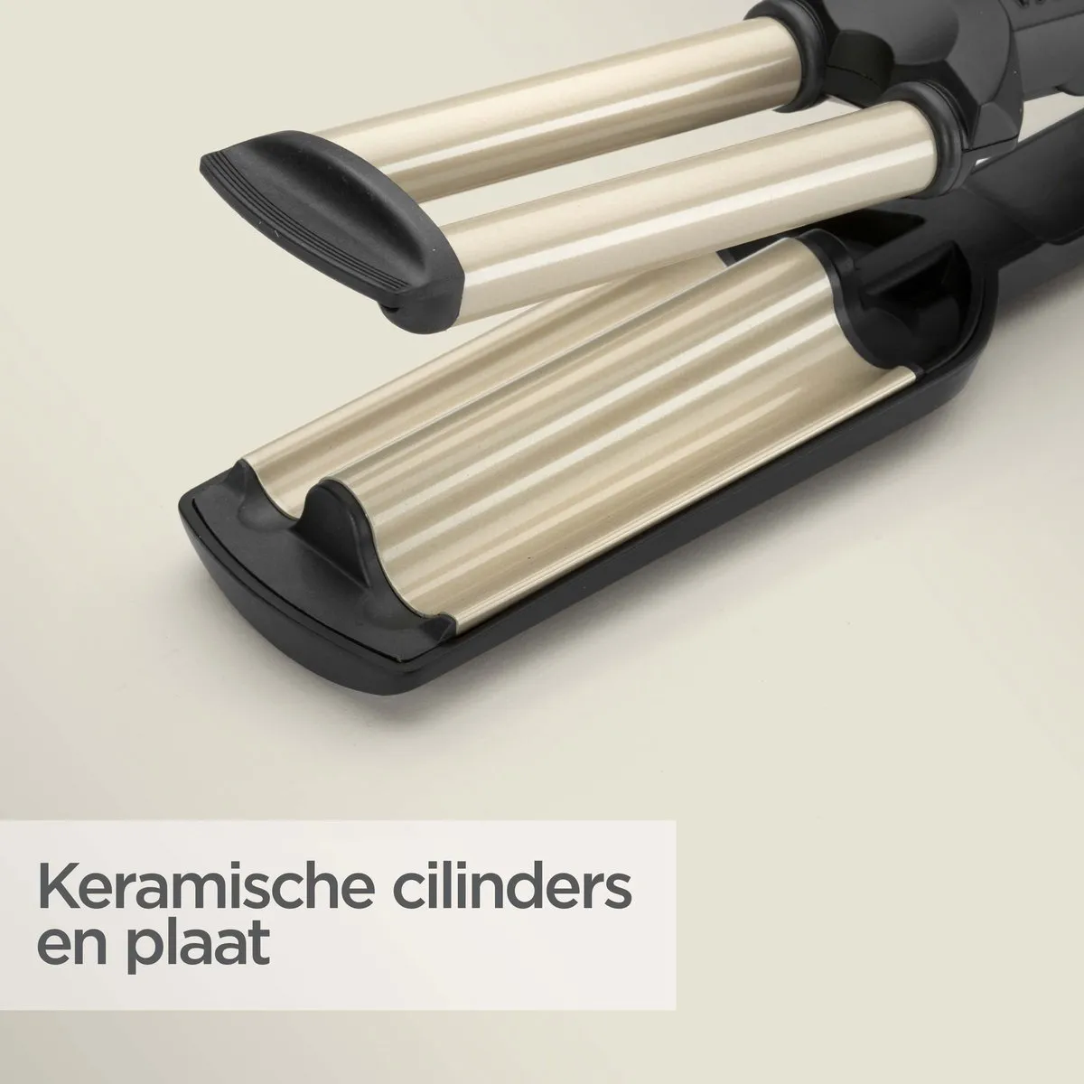 Babyliss Easy Waves C260E Krultang - 3 Temperaturen - Zwart
