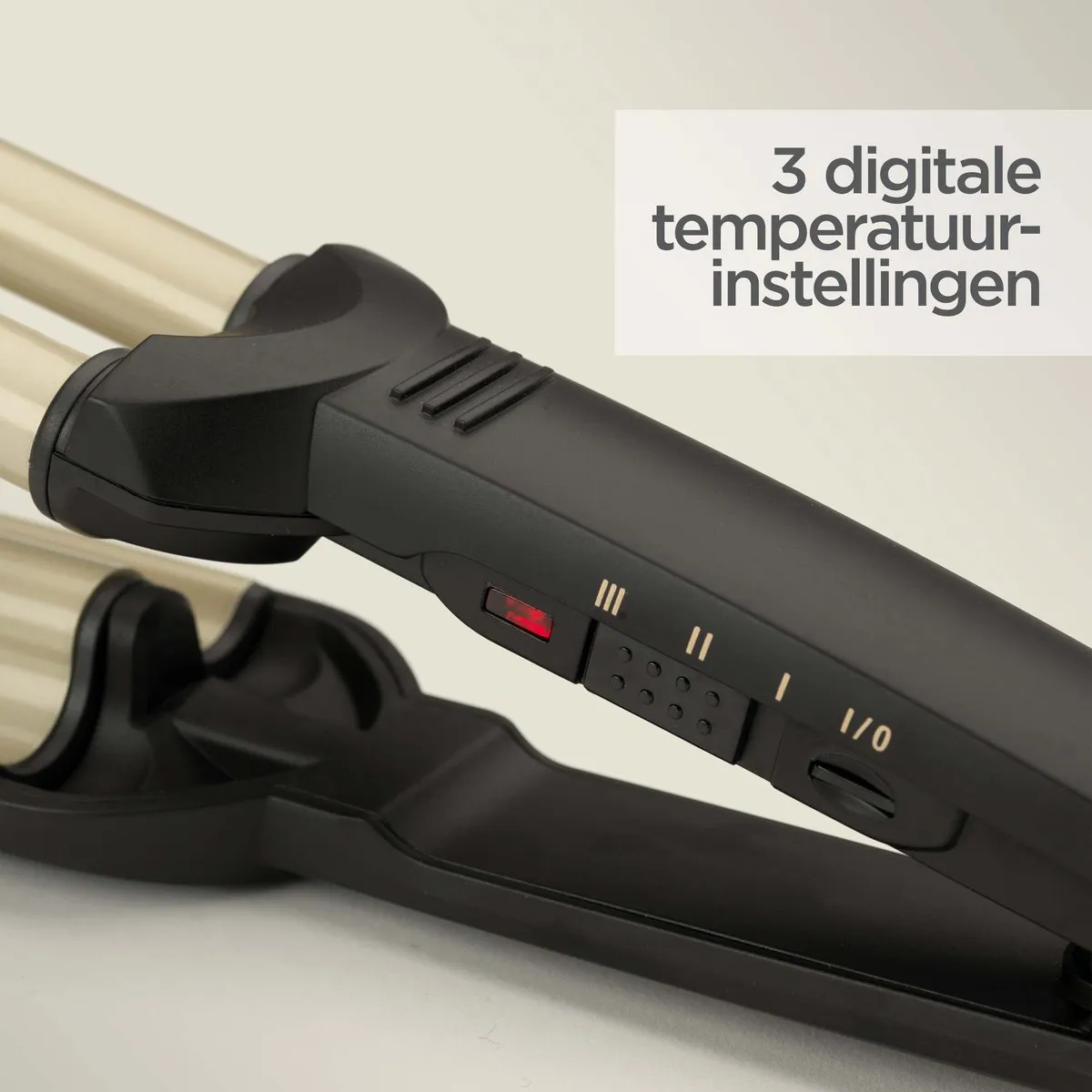 Babyliss Easy Waves C260E Krultang - 3 Temperaturen - Zwart