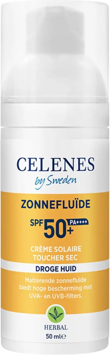 Celenes by Sweden Organic Dry Touch Zonnebrand SPF50+ 50ml