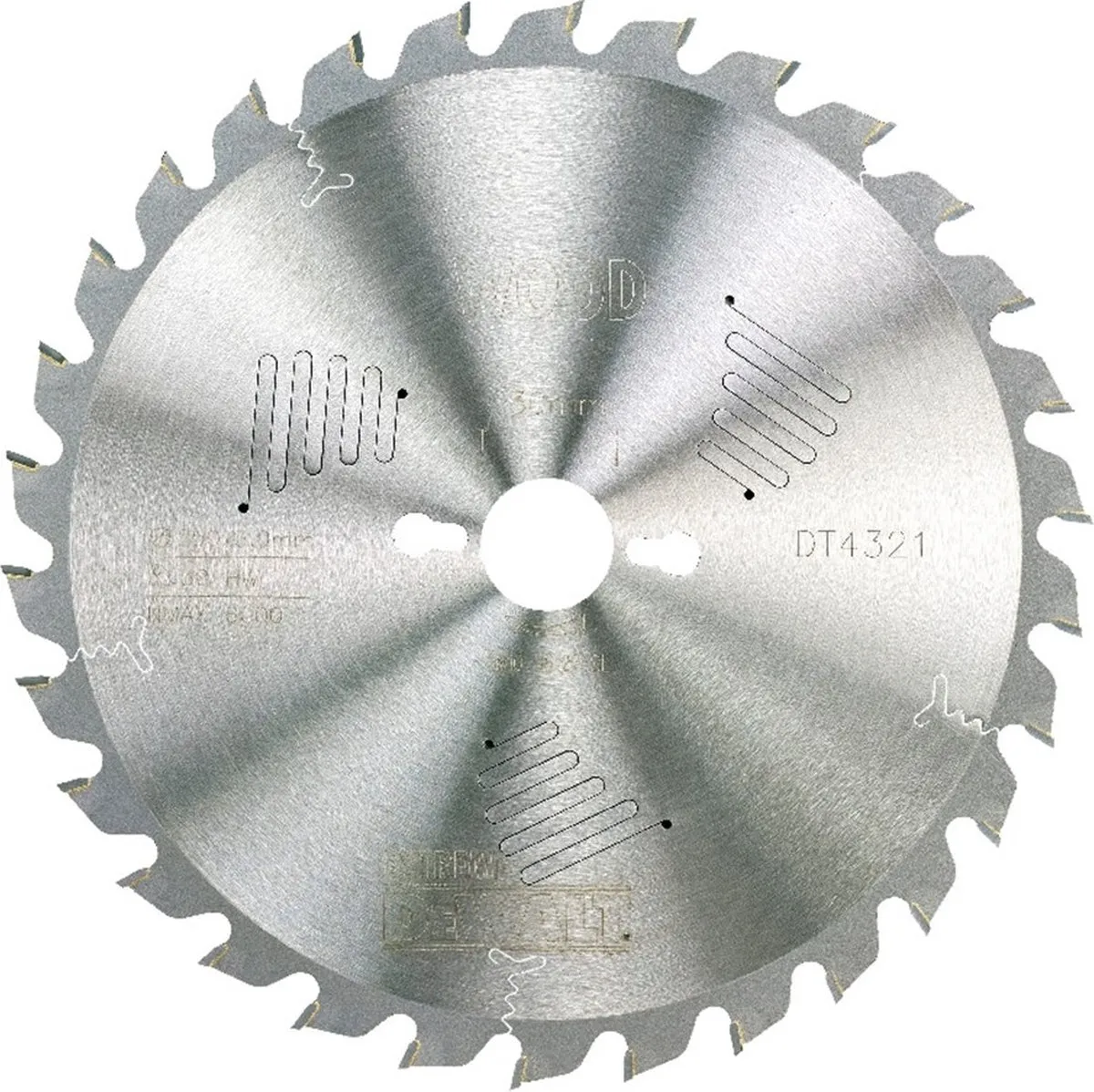 DeWalt Extreme Cirkelzaagblad Hout DT4321-QZ - Ø250mm 30T