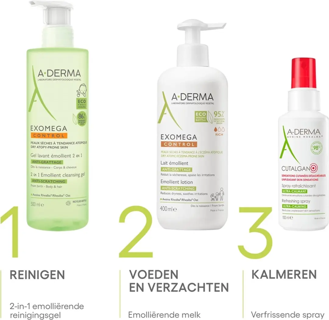 A-Derma Exomega Control Douchegel 500ml