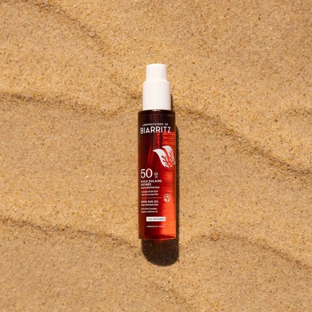 Laboratoires de Biarritz Satin Invisible Zonnebrandolie SPF50 125ml