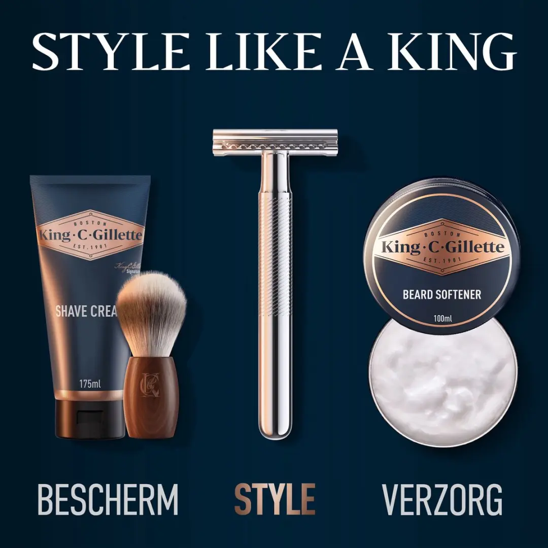 King C. Gillette Double Edge Scheermes - 5 Stuks - afbeelding 6 van 6