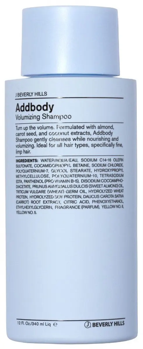 J Beverly Hills Blue Addbody Shampoo 340ml