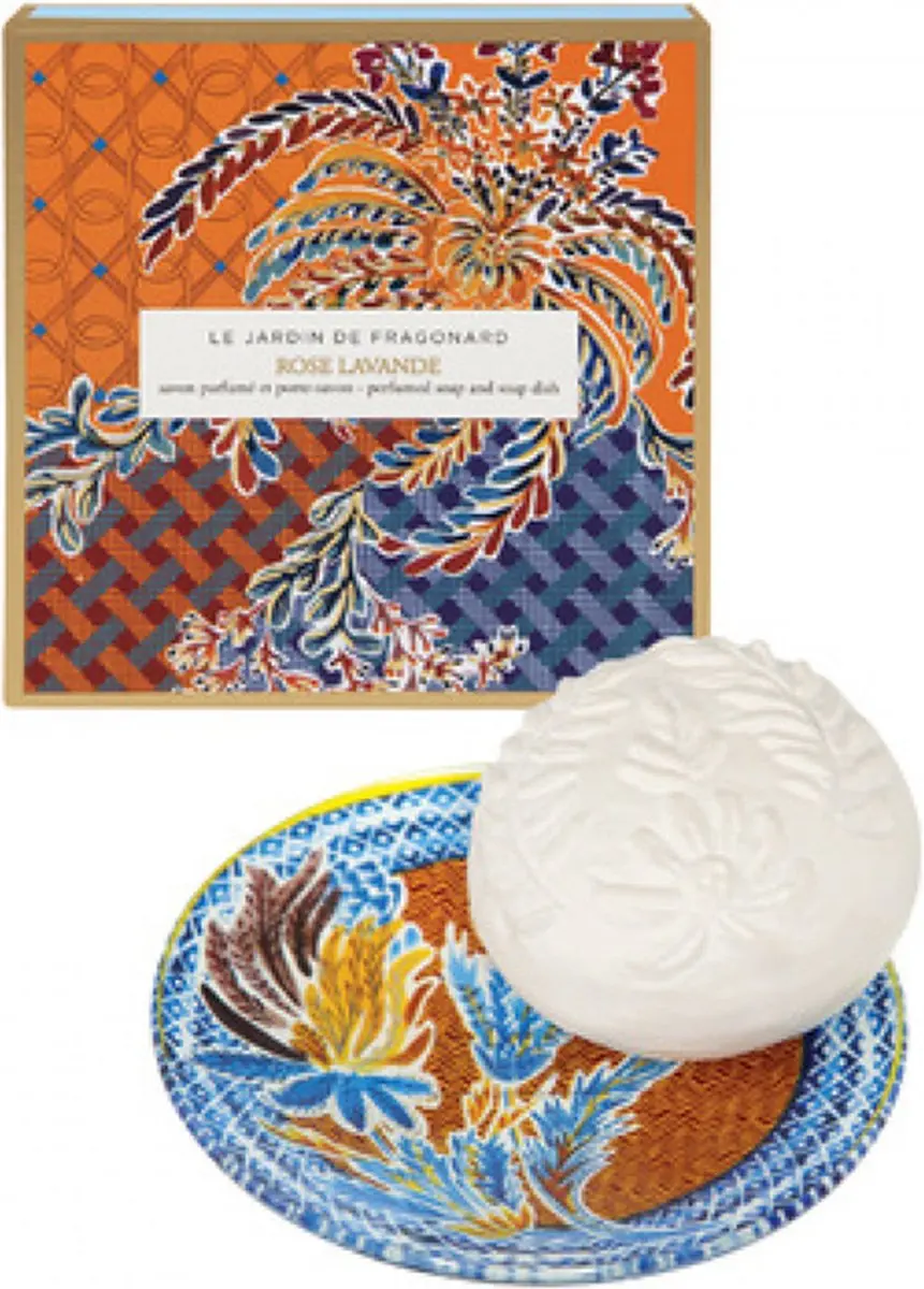 Fragonard Zeep met Zeephouder Lavande 150g