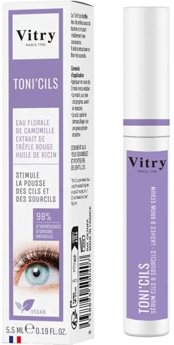 Vitry Toni Cils Wimper- en Wenkbrauwserum 5,5ml