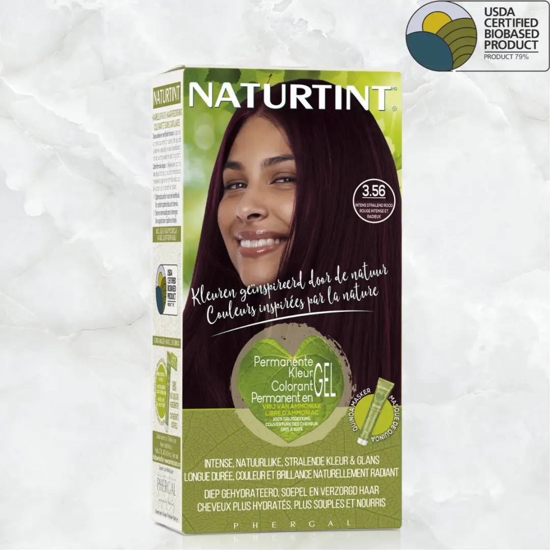 Naturtint Intens Stralend Rood 170ml - Permanent Haarkleuring - Vegan