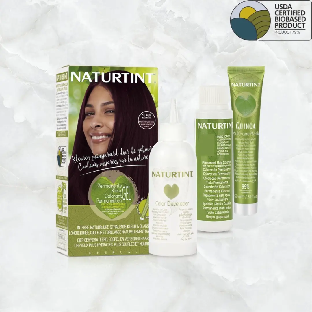 Naturtint Intens Stralend Rood 170ml - Permanent Haarkleuring - Vegan