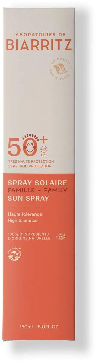 Laboratoires de Biarritz Alga Maris Zonnebrandspray SPF50+ 150ml