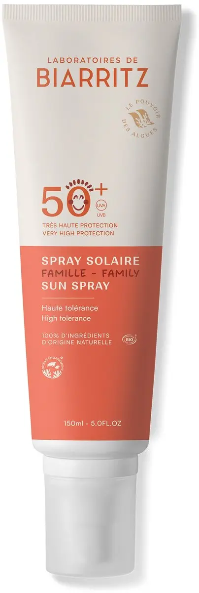 Laboratoires de Biarritz Alga Maris Zonnebrandspray SPF50+ 150ml