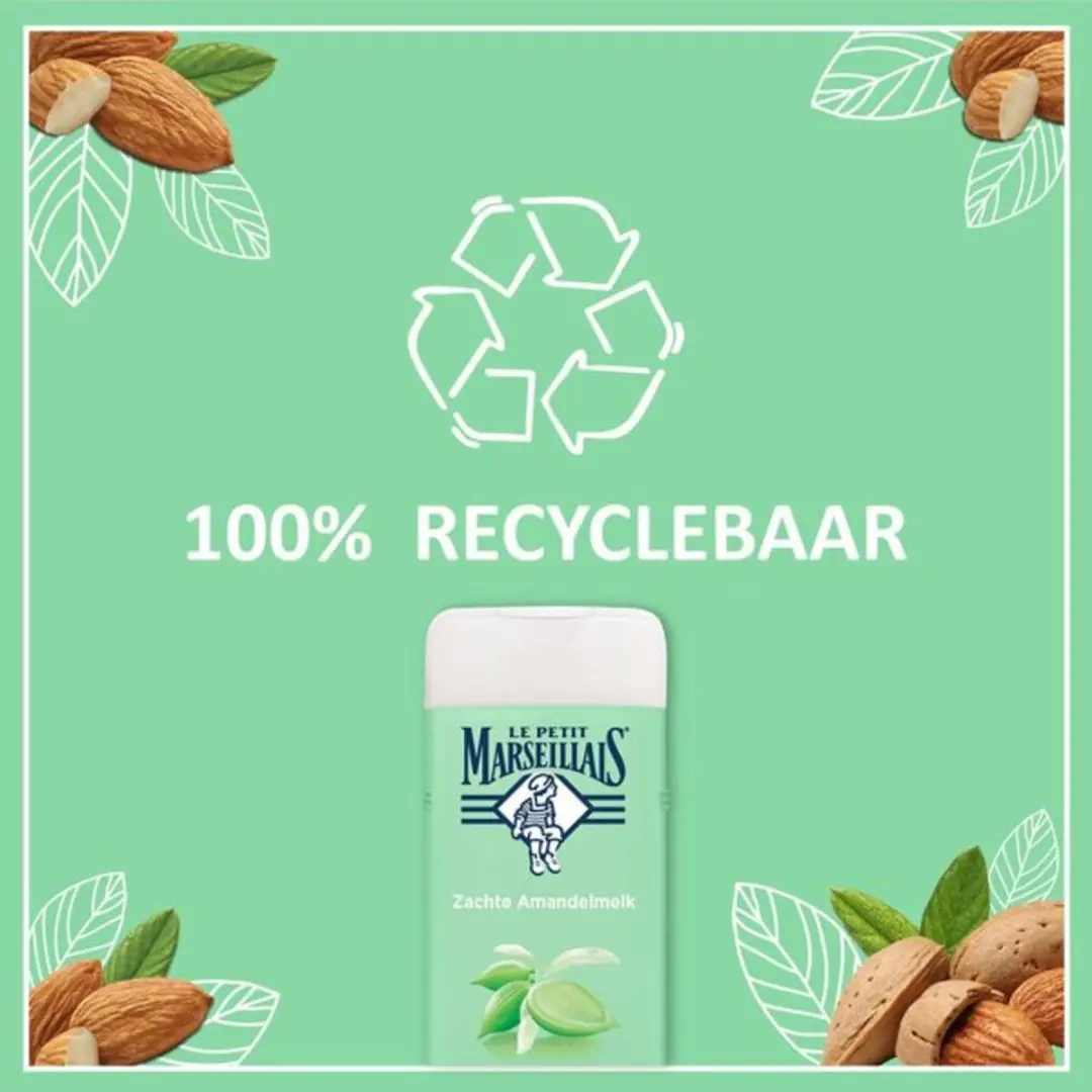 Le Petit Marseillais Douchecrème Zoete Amandel 2000ml - 6x400ml