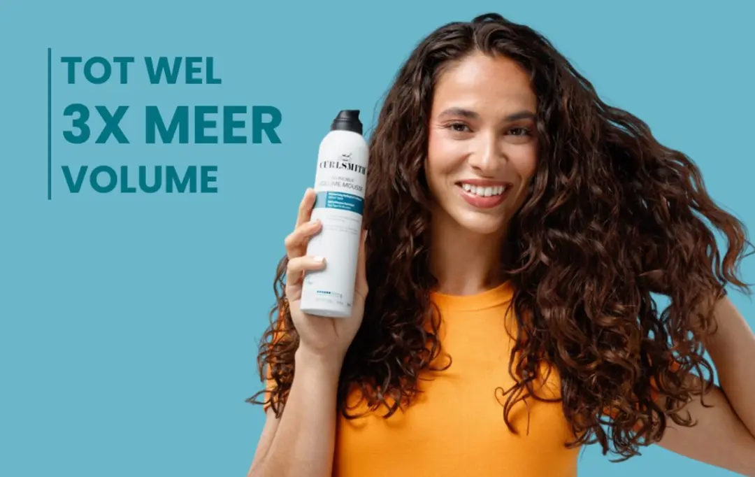 Curlsmith Invicible Volume Mousse 200ml - Krullend Haar