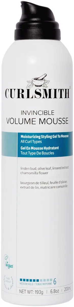Curlsmith Invicible Volume Mousse 200ml