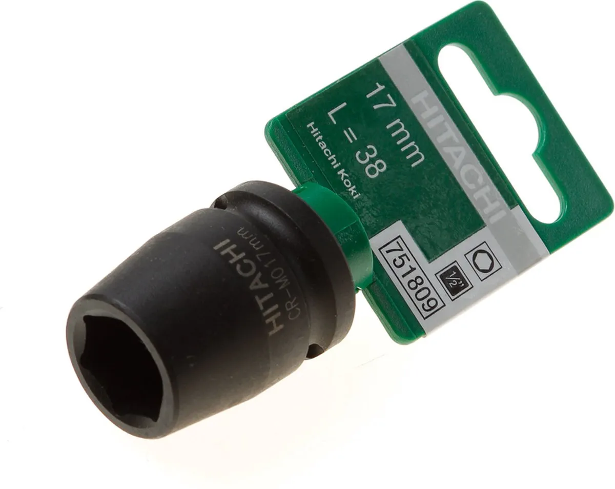 Hikoki 17mm Krachtdop 1/2"