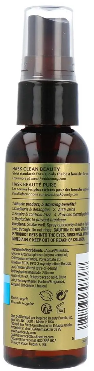 Hask Argan Oil Leave-in Spray 50ml