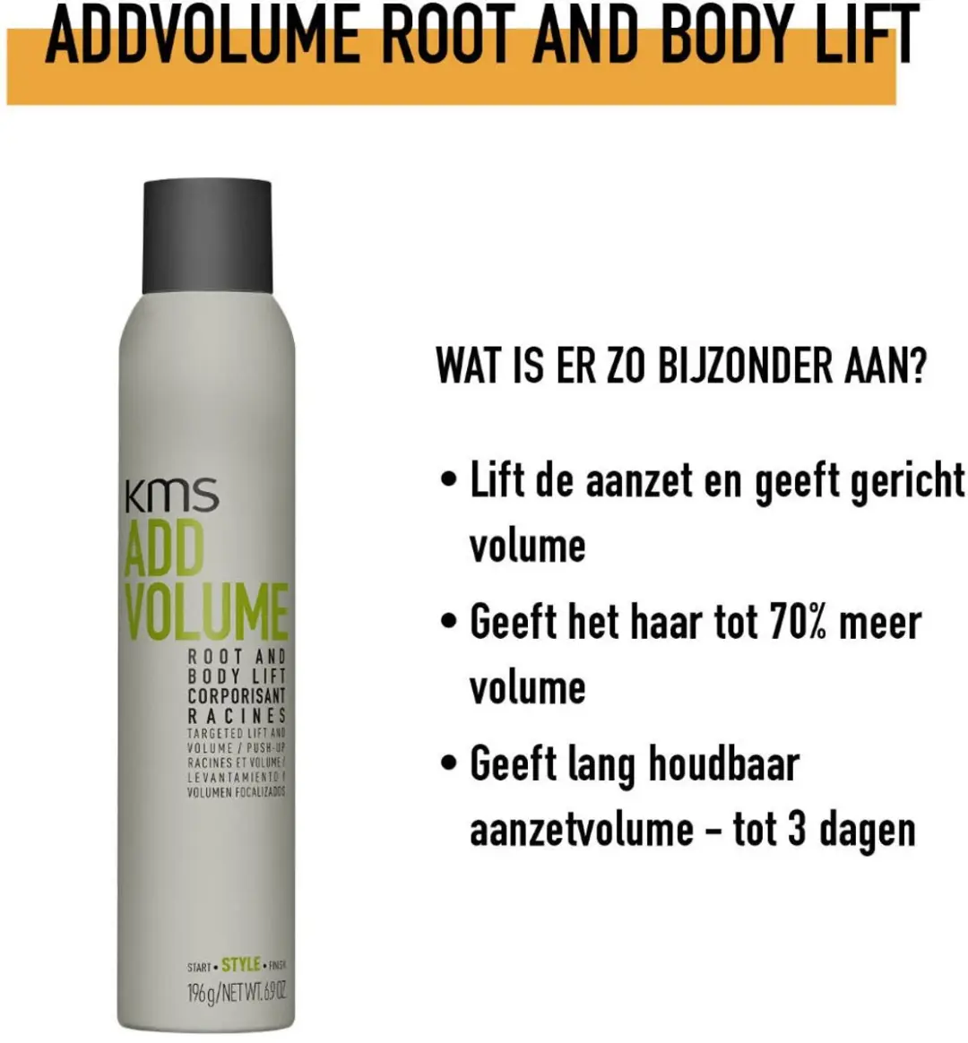 KMS Hair Add Volume Root & Body Lift 200ml