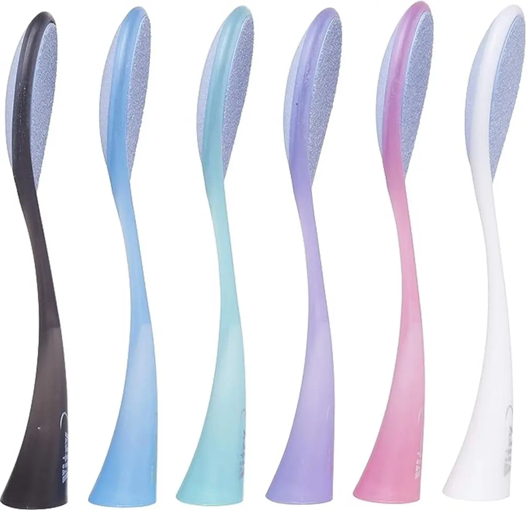 Vitry Keramische Voetvijl Dubbelzijdig 21cm - Transparant Rose