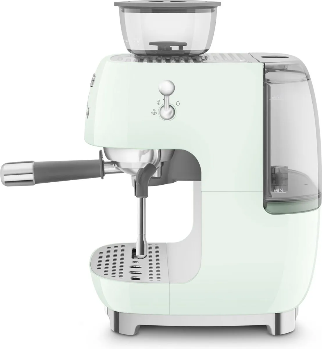 Smeg EGF03 Espressomachine met bonenmaler - Watergroen