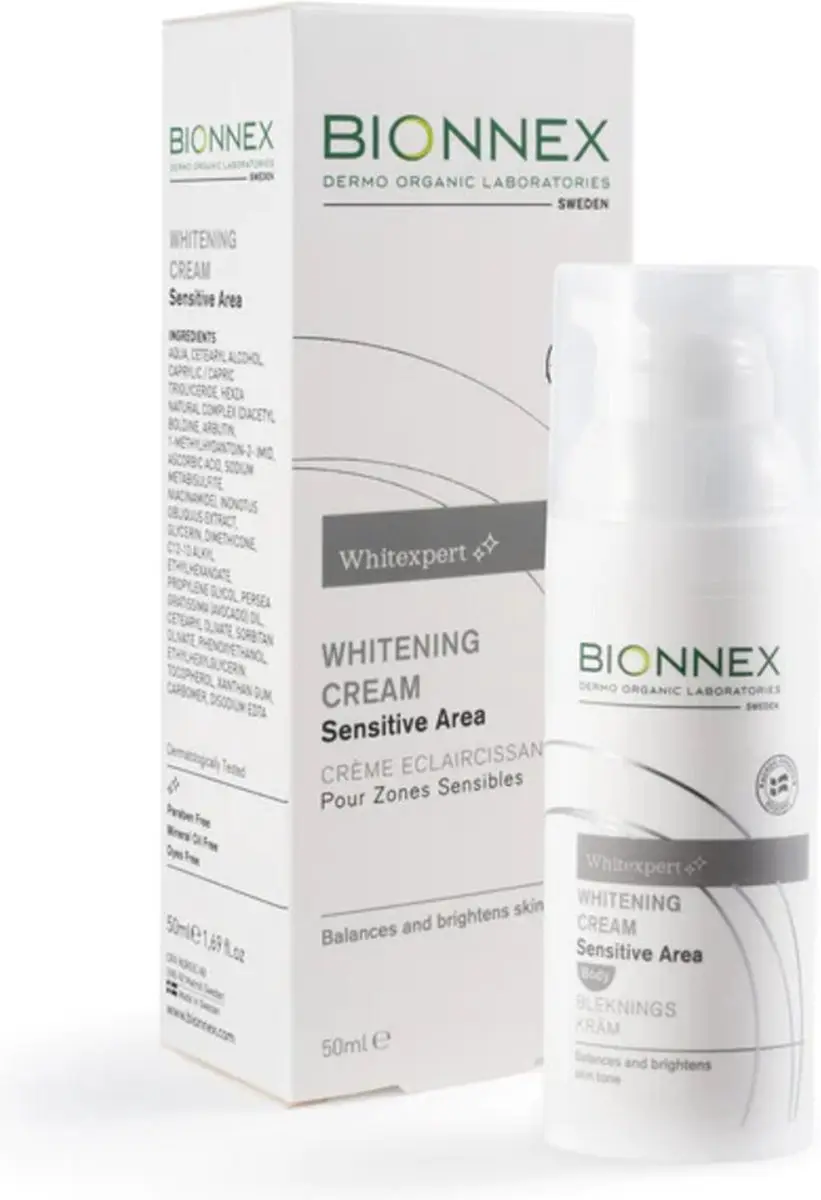 Bionnex Whitexpert Whitening Crème - Gevoelige Plekken 50ml