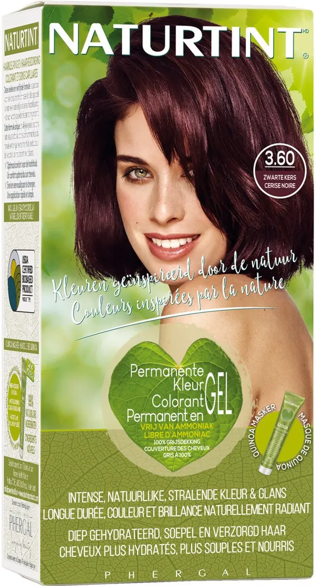 Naturtint Haarverf 3.60 Zwarte Kers 170ml