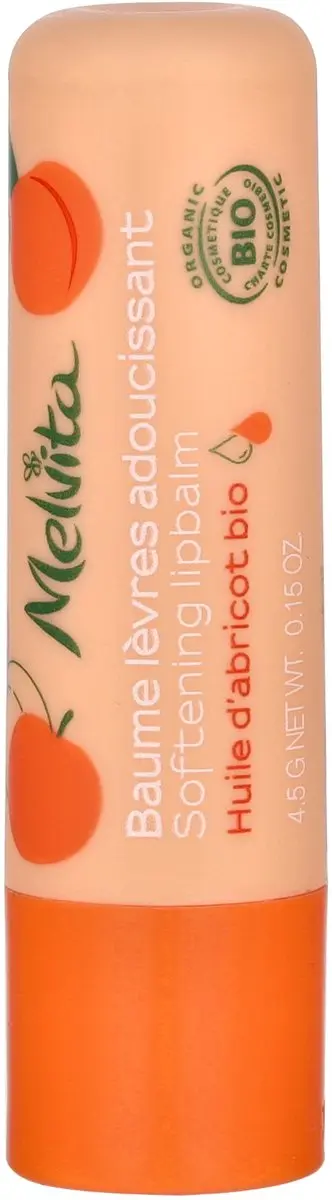 Melvita Biologische Verzachtende Lippenbalsem 4,5 g