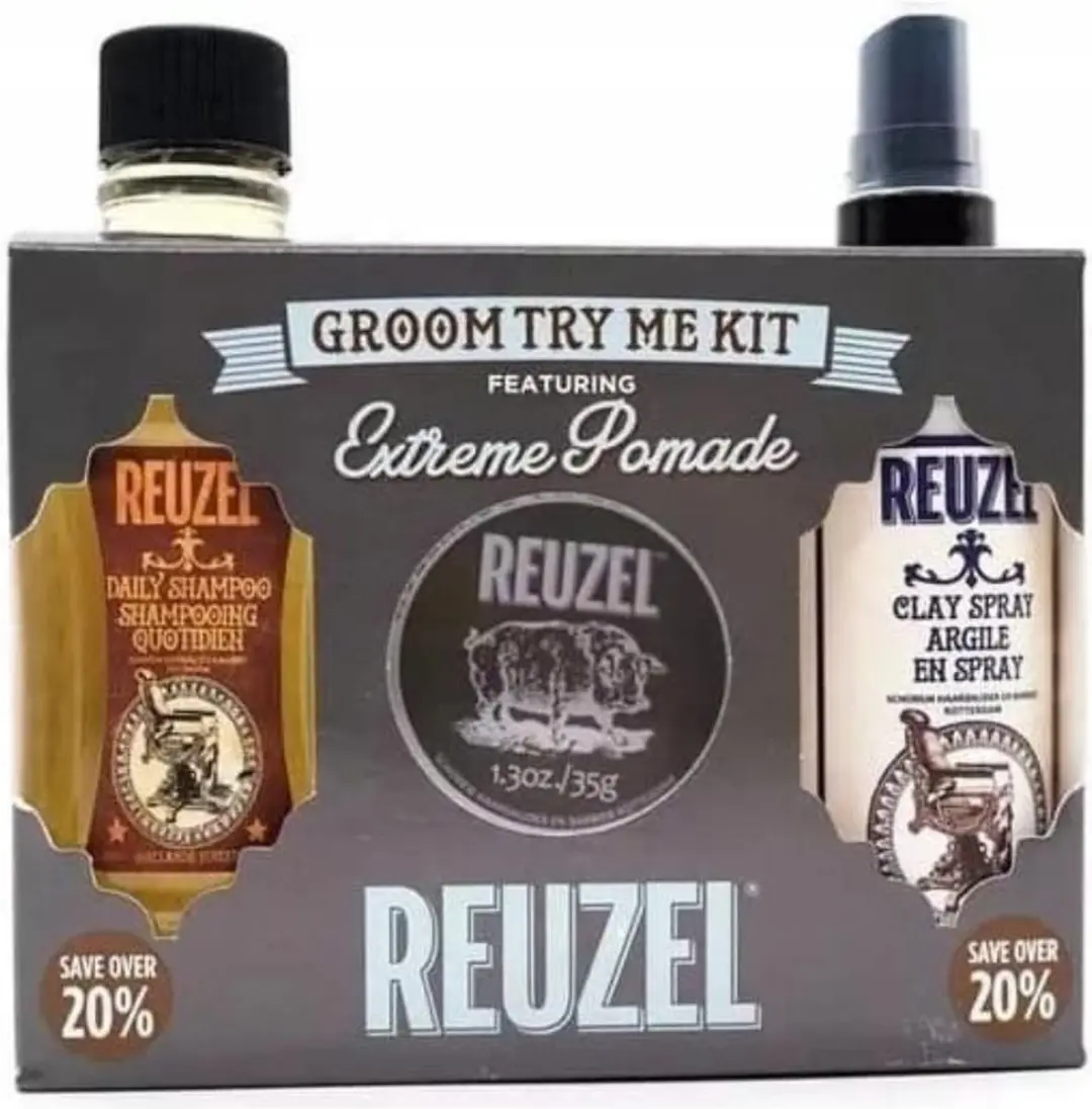 Reuzel Extreme Hold Groom Try Me Kit