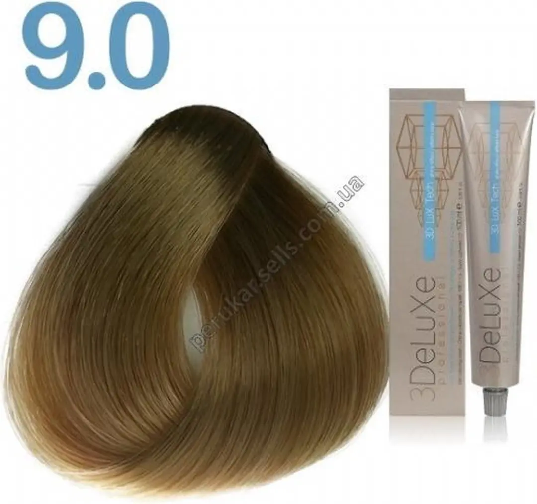 3Deluxe Haarverf Cream 9.0 Blond - 100ml