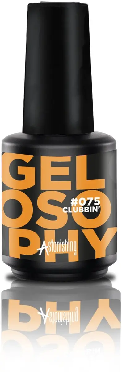 Astonishing Gelosophy Gellak #075 Clubbin' 15ml - TPO-vrije UV/LED Gel
