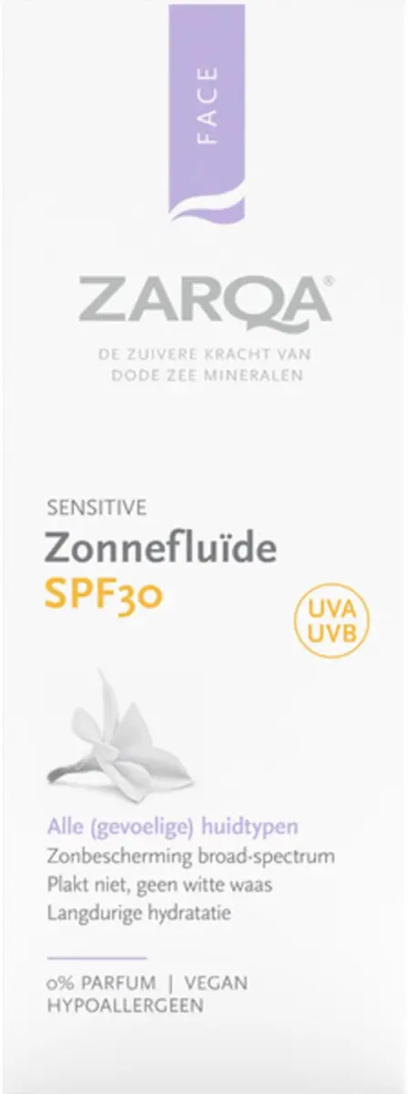 Zarqa Zonnefluïde SPF 30 Sensitive 3x50ml