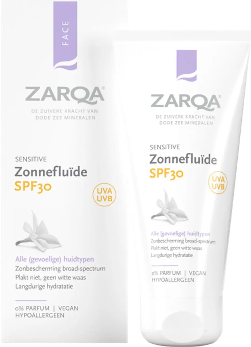 Zarqa Zonnefluïde SPF 30 Sensitive 3x50ml
