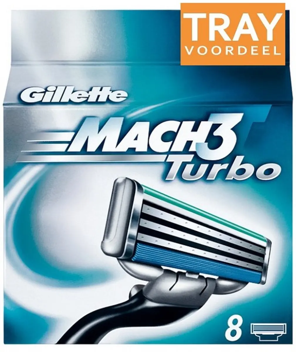 Gillette Mach 3 Turbo Scheermesjes