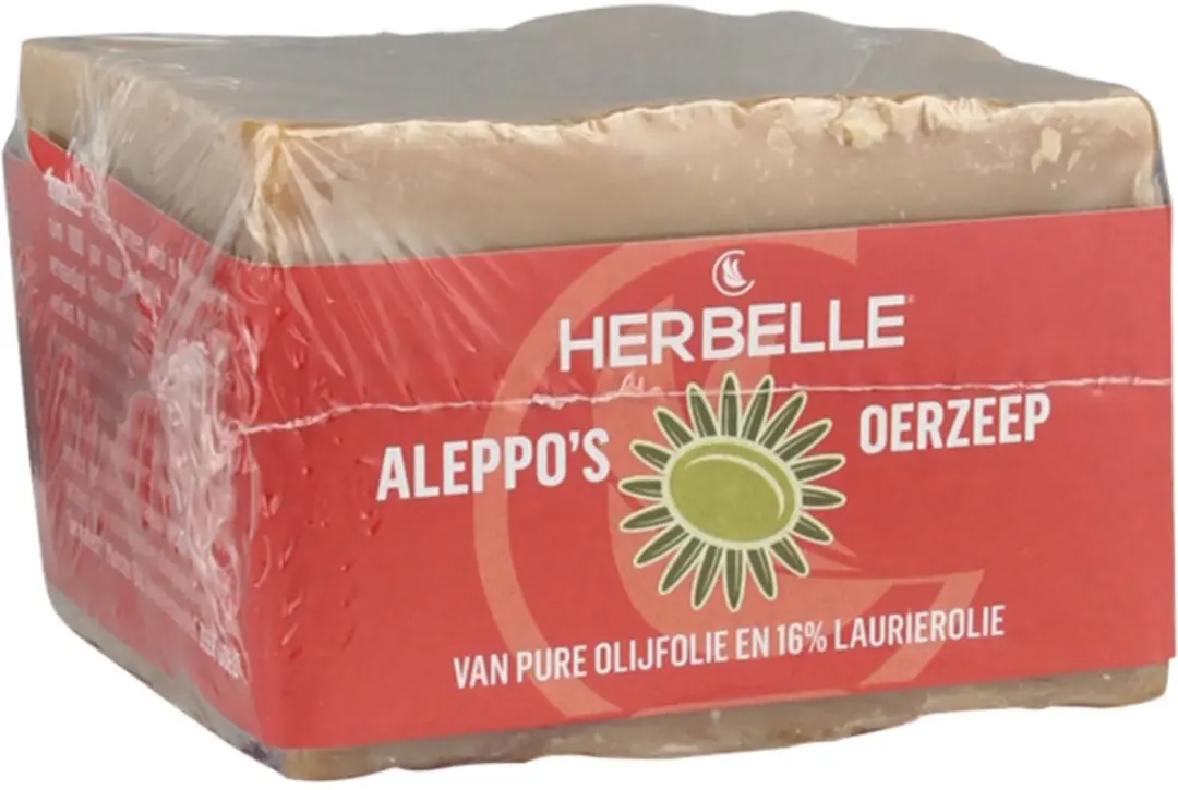 Aleppo Olijf + 16% Laurierzeep 180g