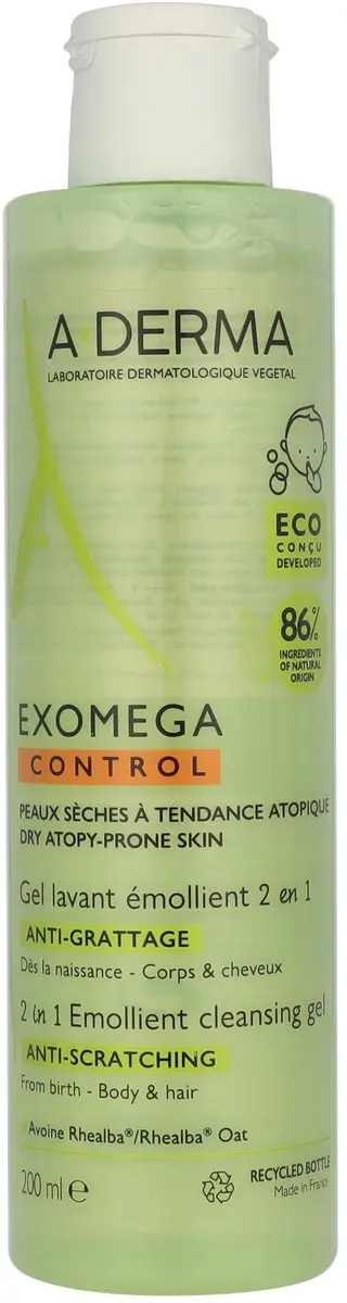A-derma Ad Exomega Douchegel 200ml