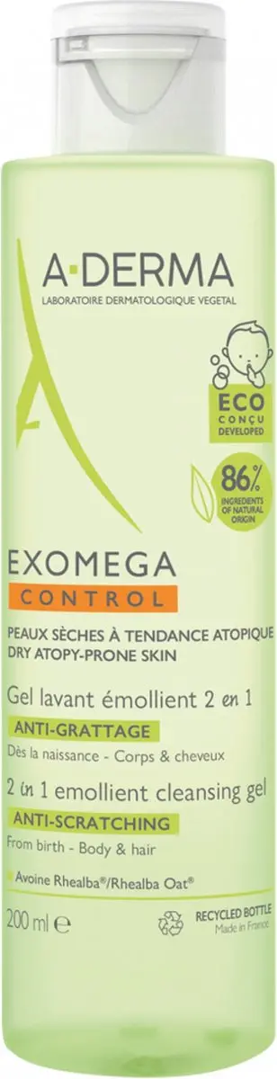 A-derma Ad Exomega Douchegel 200ml