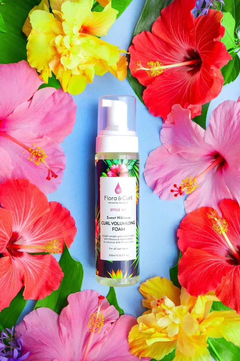 Flora & Curl Style Me Hibiscus Volume Foam 200ml