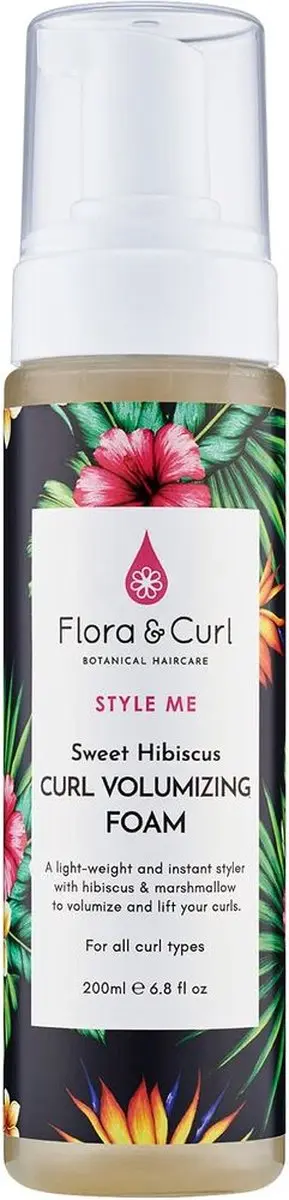 Flora & Curl Style Me Hibiscus Volume Foam 200ml