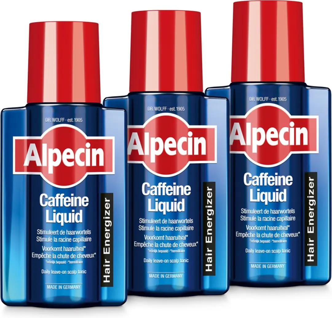 Alpecin Cafeïne Liquid Hair Tonic 3x200ml