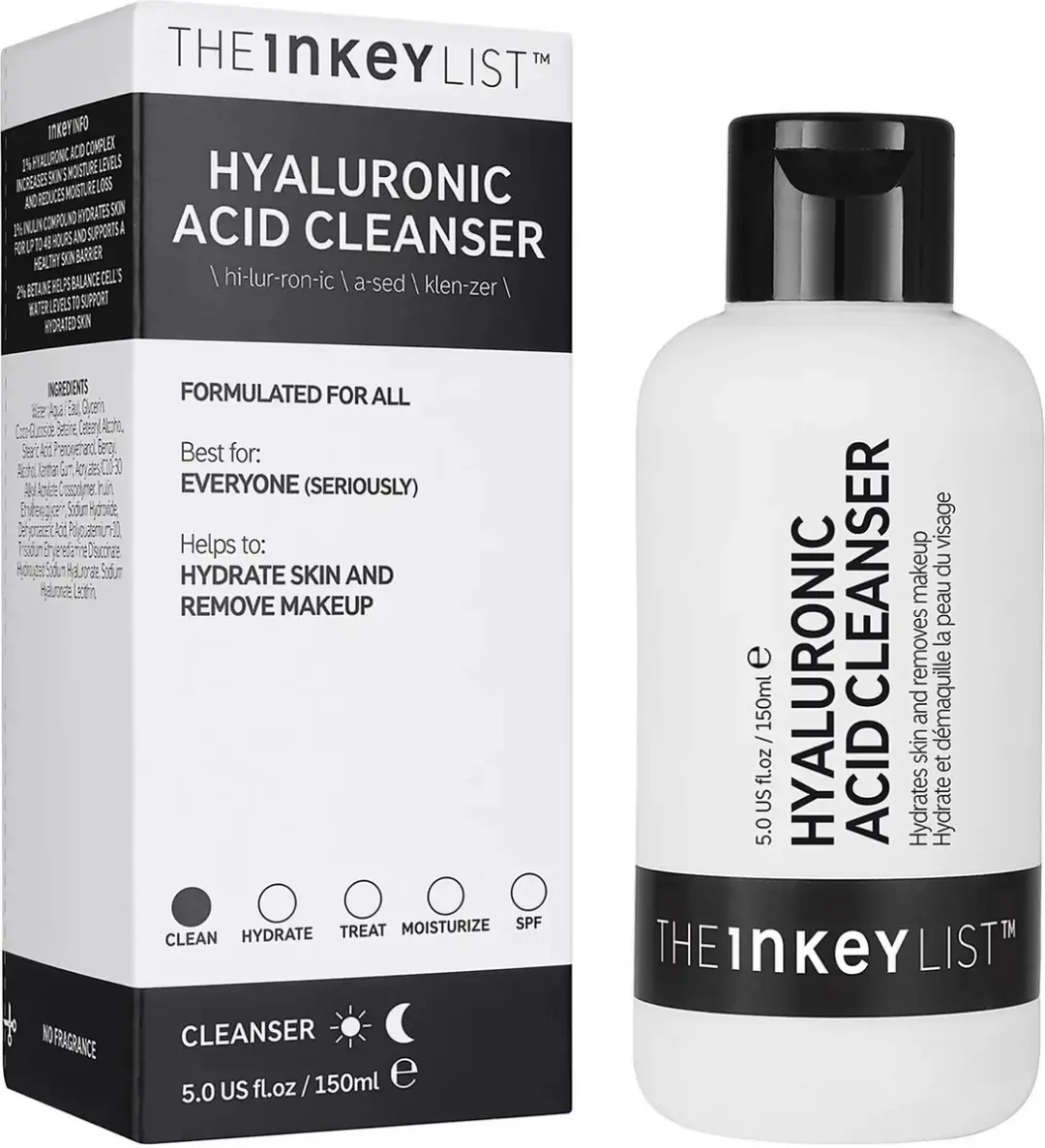 The Inkey List Hyaluronzuur Reiniger 150ml - afbeelding 6 van 6