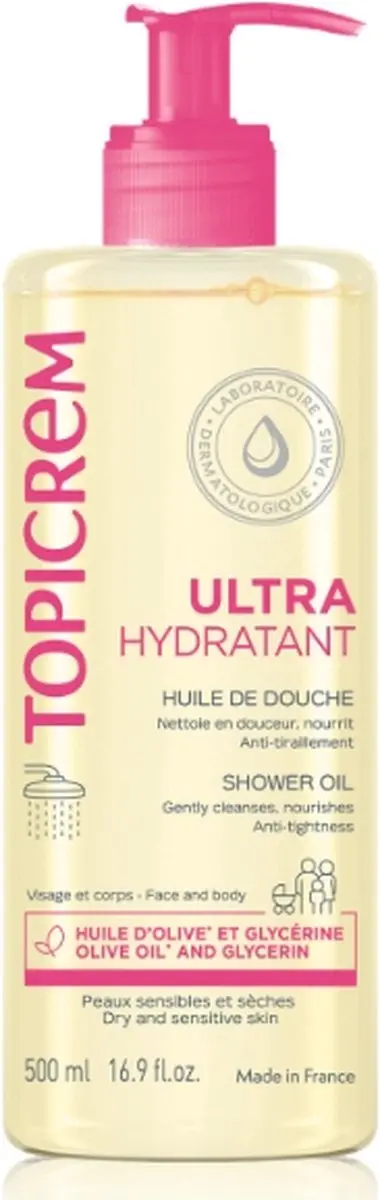 Topicrem Hydraterende Doucheolie 1L