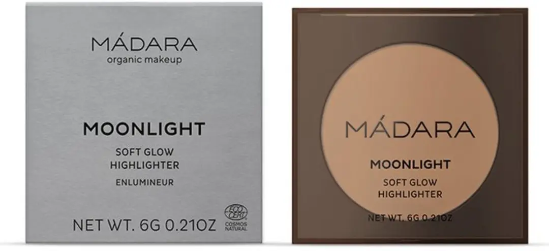 MÁDARA Moonlight Soft Glow Mineral Highlighter #1 Stardust
