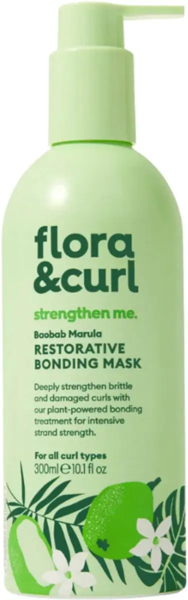 Flora & Curl Strengthen Me Baobab Marula Mask 300ml