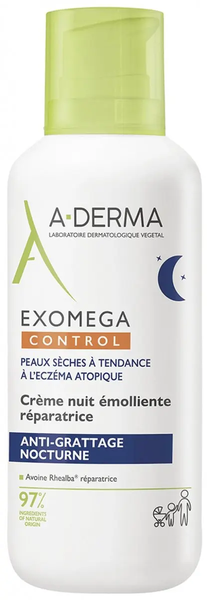 A-Derma Exomega Control Nachtcrème 400ml