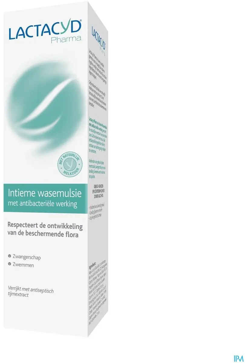 Lactacyd Pharma Antibacteriële Intieme Wasemulsie 250ml